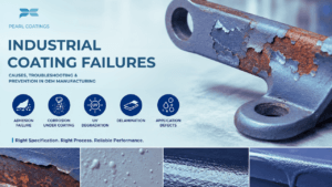 Read more about the article Industrial Coating Failures: Causes, Troubleshooting & Prevention in OEM Manufacturing